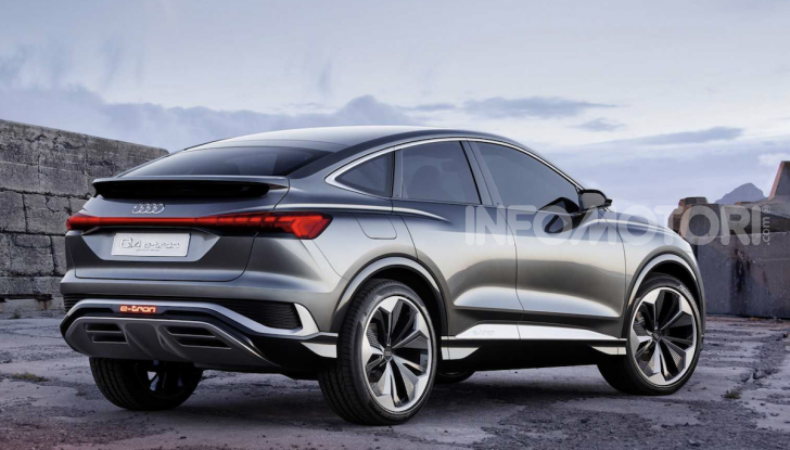 Audi Q4 Sportback e-tron concept: il nuovo SUV elettrico da oltre 300 CV - Foto 5 di 12