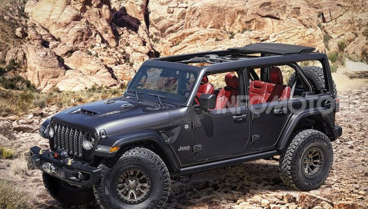 Jeep Wrangler Rubicon 392: una hyper-jeep da 450 CV - Foto 1 di 2