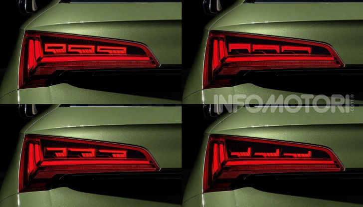 Audi Q5 restyling 2020 fari OLED