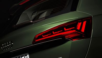 Audi Q5 2021: fari OLED intelligenti e tecnologia Car-to-X