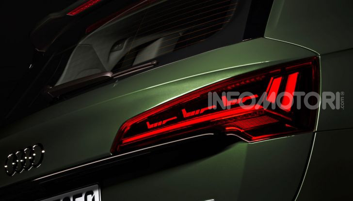 Audi Q5 restyling 2020 fari OLED