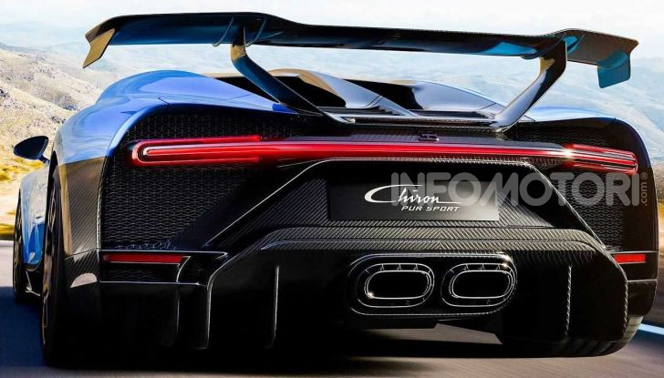 Alettone Bugatti Chiron Pur Sport