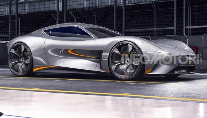 Jaguar EV Type rendering 2020