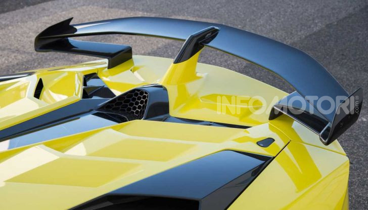 Alettone Lamborghini Aventador SVJ