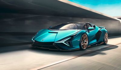 Lamborghini Sián Roadster: l’hypercar ibrida in edizione limitata da 819 CV