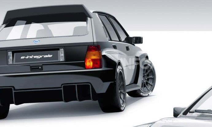 La Lancia Delta torna a correre! Parteciperà nel Rallycross elettrico con 689 CV - Foto 3 di 17