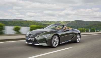 Lexus LC 500 Convertible 2021: arriva in Italia la decapottabile giapponese da 464 CV