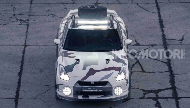 Nissan GT-R fuoristrada offroad 2020