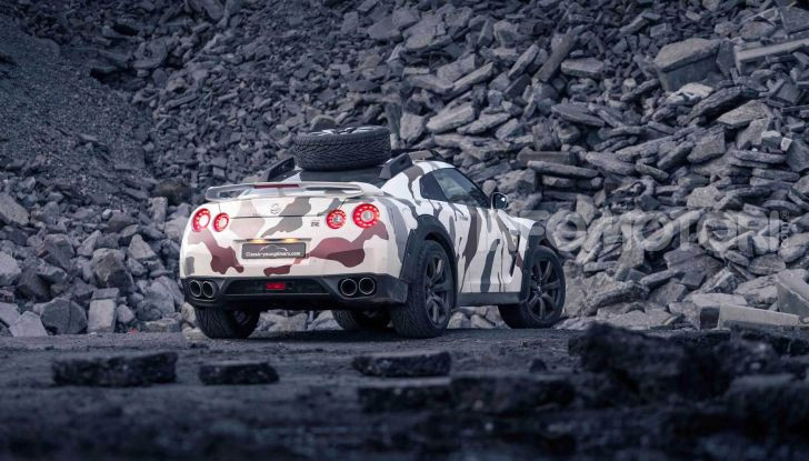 Nissan GT-R fuoristrada offroad 2020
