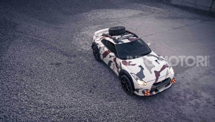 Nissan GT-R fuoristrada offroad 2020