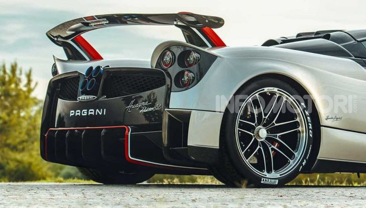 Alettone Pagani Huayra BC Roadster