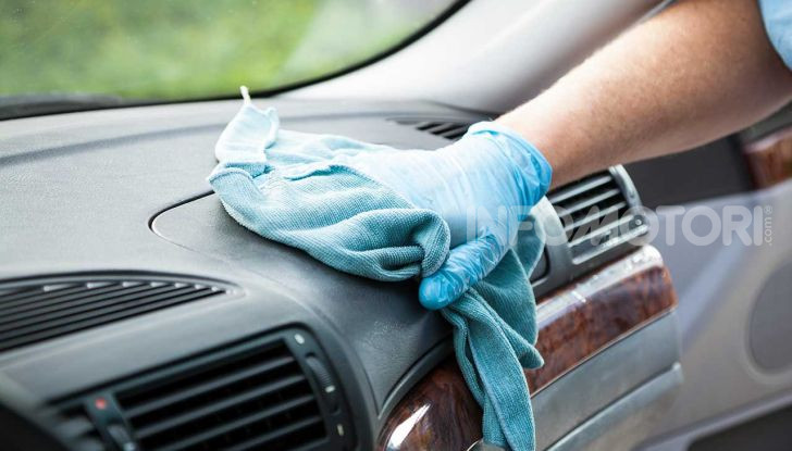 Sanificazione auto 2020