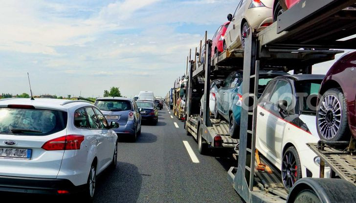 Traffico autostrada estate 2020