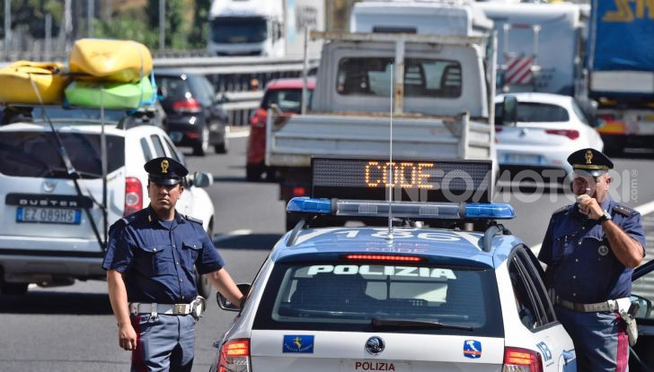 Traffico autostrada estate 2020
