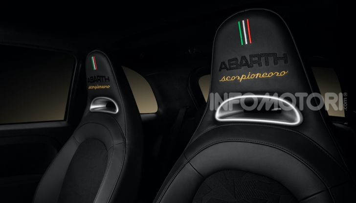 Abarth 595 si fa in due: arrivano le versioni Scorpioneoro e Monster Energy Yamaha - Foto 14 di 16