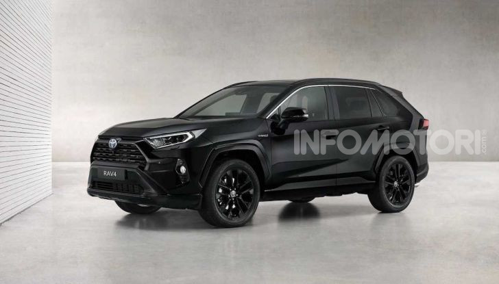 Toyota RAV4 Hybrid: total black per sembrare più aggressiva - Foto 1 di 3
