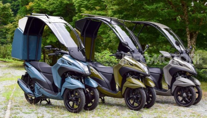 Yamaha Tricity diventa uno scooter da campeggio - Foto 7 di 9