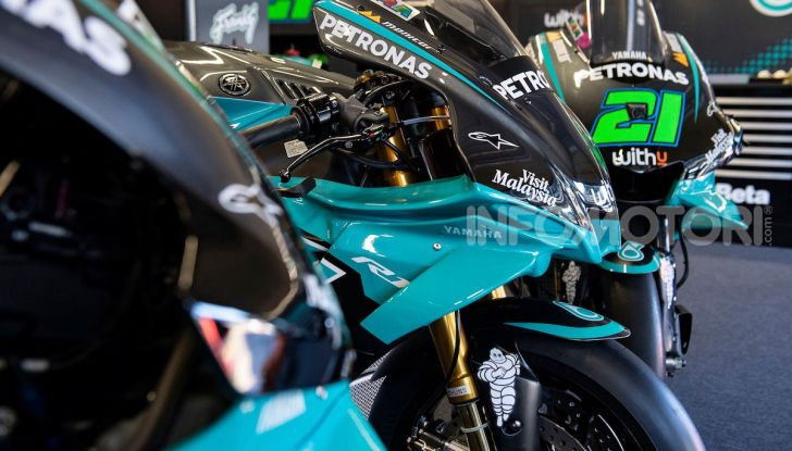 Yamaha presenta la YZT R1 Petronas replica della M1 di Morbidelli e Quartararo - Foto 2 di 10