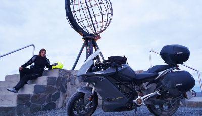 Fino a Capo Nord con una Zero Motorcycles SR/S: l’impresa di Miriam Orlandi