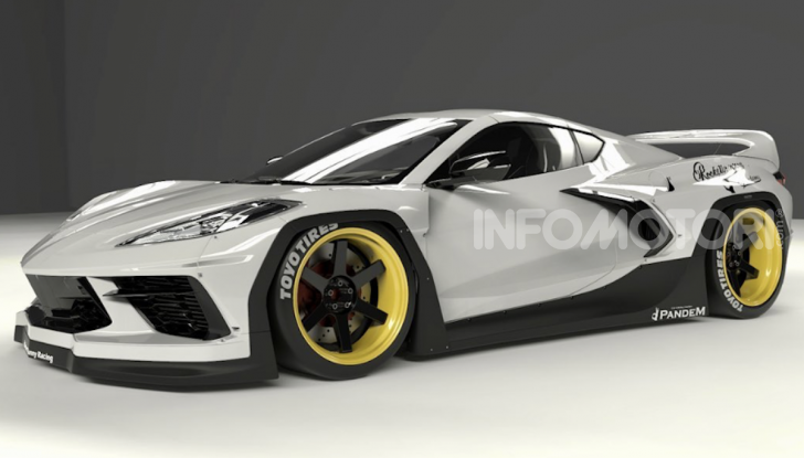 Tra Kyoto: un kit da corsa per la Chevrolet Corvette C8 - Foto 1 di 6