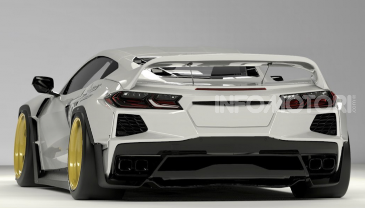 Tra Kyoto: un kit da corsa per la Chevrolet Corvette C8 - Foto 3 di 6