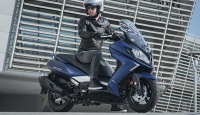 Kymco Downtown 350i TCS: pratico e ancora più sicuro