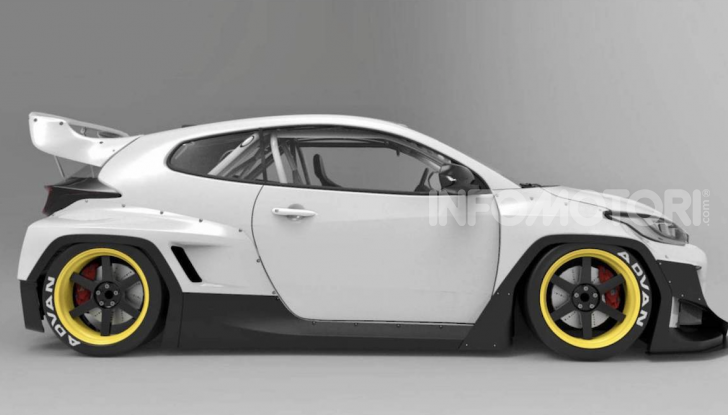 Toyota Yaris diventa una macchina da corsa col kit Rocket Bunny - Foto 5 di 6