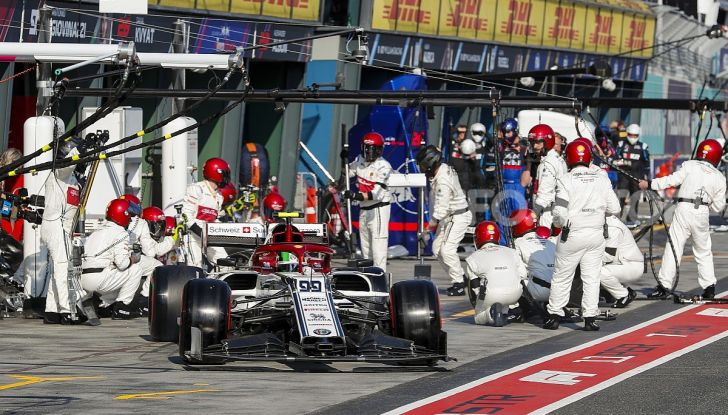 Alfa Romeo F1 2020 pit-stop