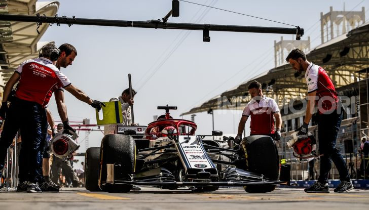 Alfa Romeo F1 2020 pit-stop