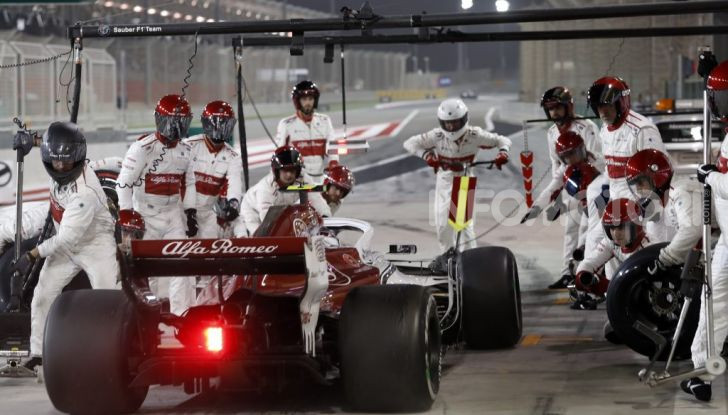 Alfa Romeo F1 2020 pit-stop