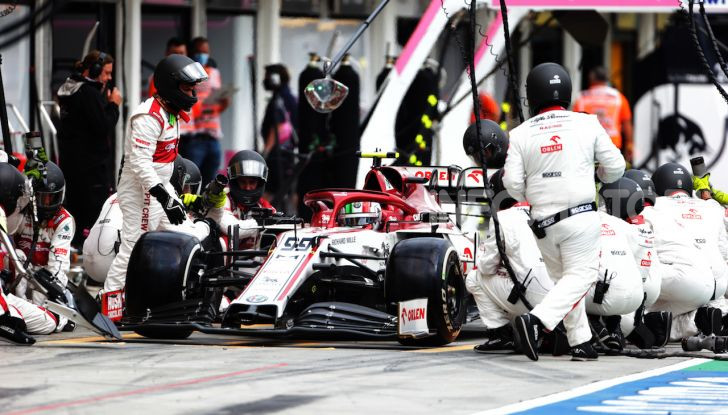 Alfa Romeo F1 2020 pit-stop
