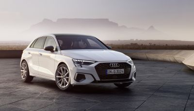 Nuova Audi A3: le versioni 1.0 MHEV e 1.5 g-tron ora ordinabili in Italia