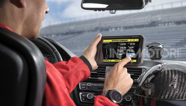 Garmin Catalyst coach in pista