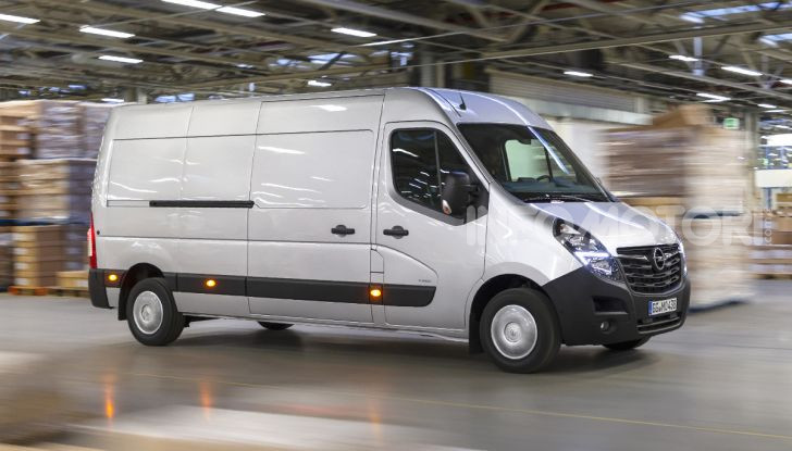 Opel Movano elettrico 2021