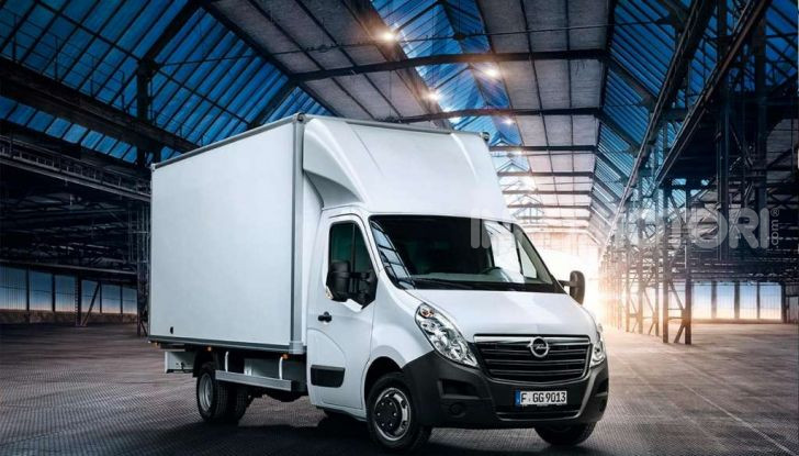 Opel Movano elettrico 2021