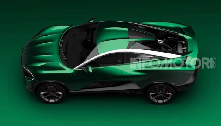 SUV  Mclaren, il primo rendering - Foto 6 di 6