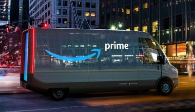 Amazon verso l’elettrico: ecco il furgone green per le consegne del futuro