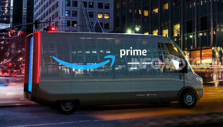 Amazon furgone elettrico Rivian