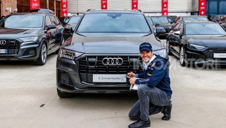 Audi Q7 hybrid plug-in atleti FISI