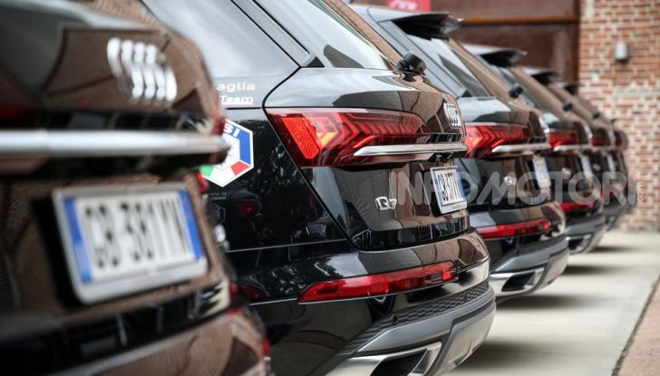 Audi Q7 hybrid plug-in atleti FISI