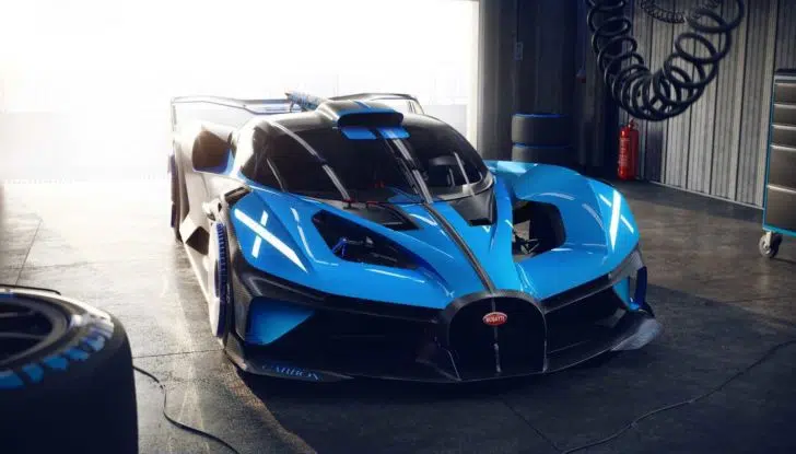 Bugatti Bolide hypercar 2020