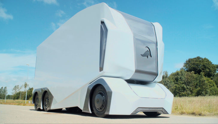 Einride Pod camion elettrico remoto