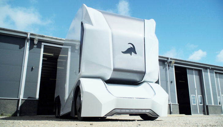 Einride Pod camion elettrico remoto