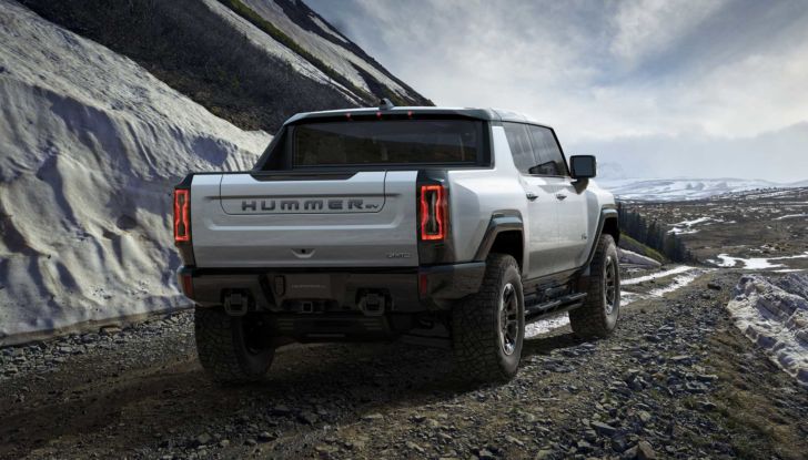 GMC Hummer EV elettrico 2022
