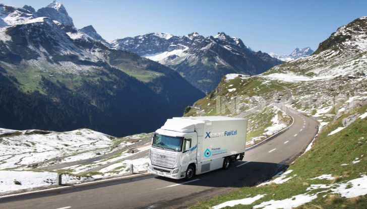 Hyundai Xcient Full Cell camion