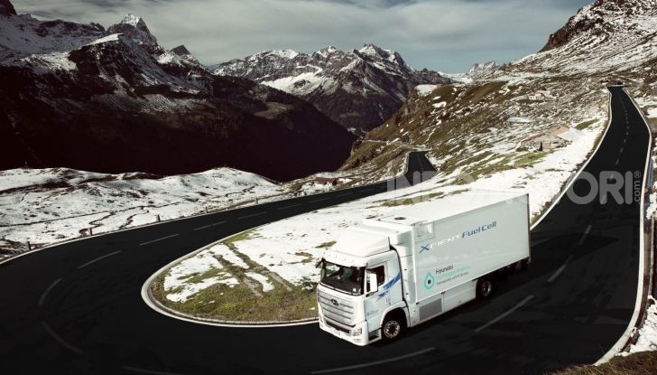 Hyundai Xcient Full Cell camion