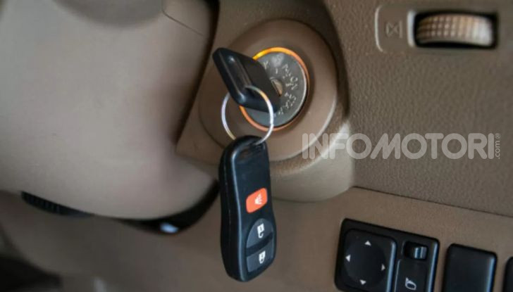 Perdere chiavi auto 2020