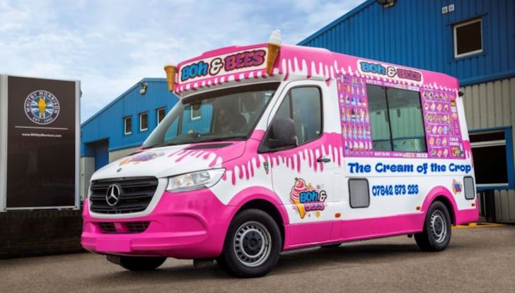 Whitby Morrison sceglie Mercedes Sprint per i suoi furgoni dei gelati - Foto 1 di 10