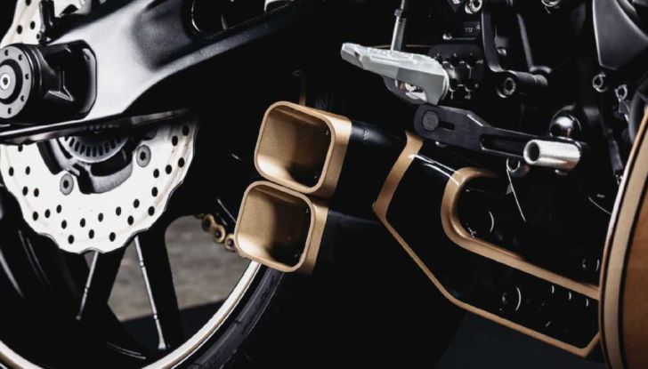 George Woodman firma la prima Yamaha XSR 700 in legno - Foto 2 di 9