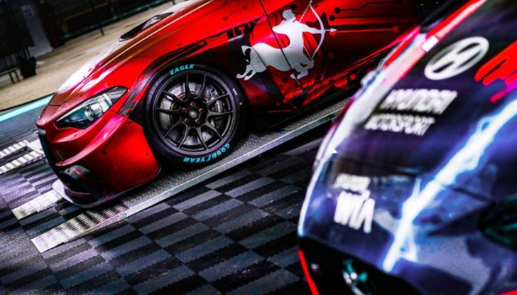 Alfa Romeo Giulia ETCR Romeo Ferraris